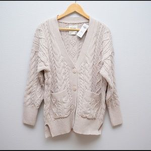 Chenille Cardigan
